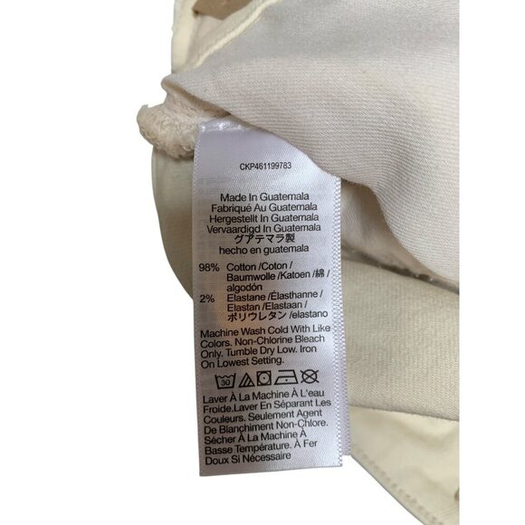 Madewell Curvy Perfect Jean Shorts W27 White - Picture 4 of 5